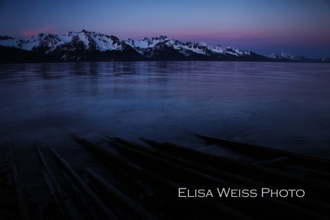 The elusive Alaskan summer twilight.